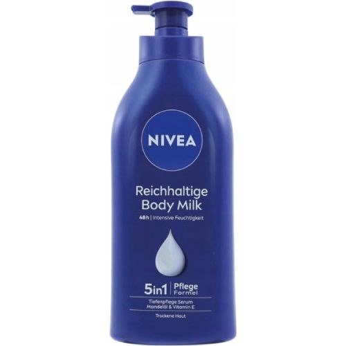 Nivea tlov mlko s pumpou Rich Nourishing 625 ml